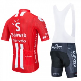 Set Kurzarmtrikot + Trägerhose 2020 Team Sunweb N001